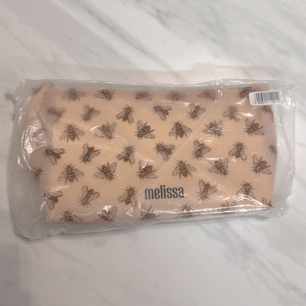 NWT Melissa Brand Jelly Cosmetics Case Bag